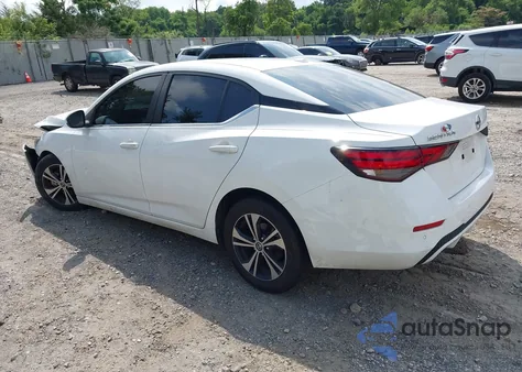 2021 Nissan Sentra Sv Xtronic Cvt z USA, uszkodzony, nr VIN 3N1AB8CVXMY238280